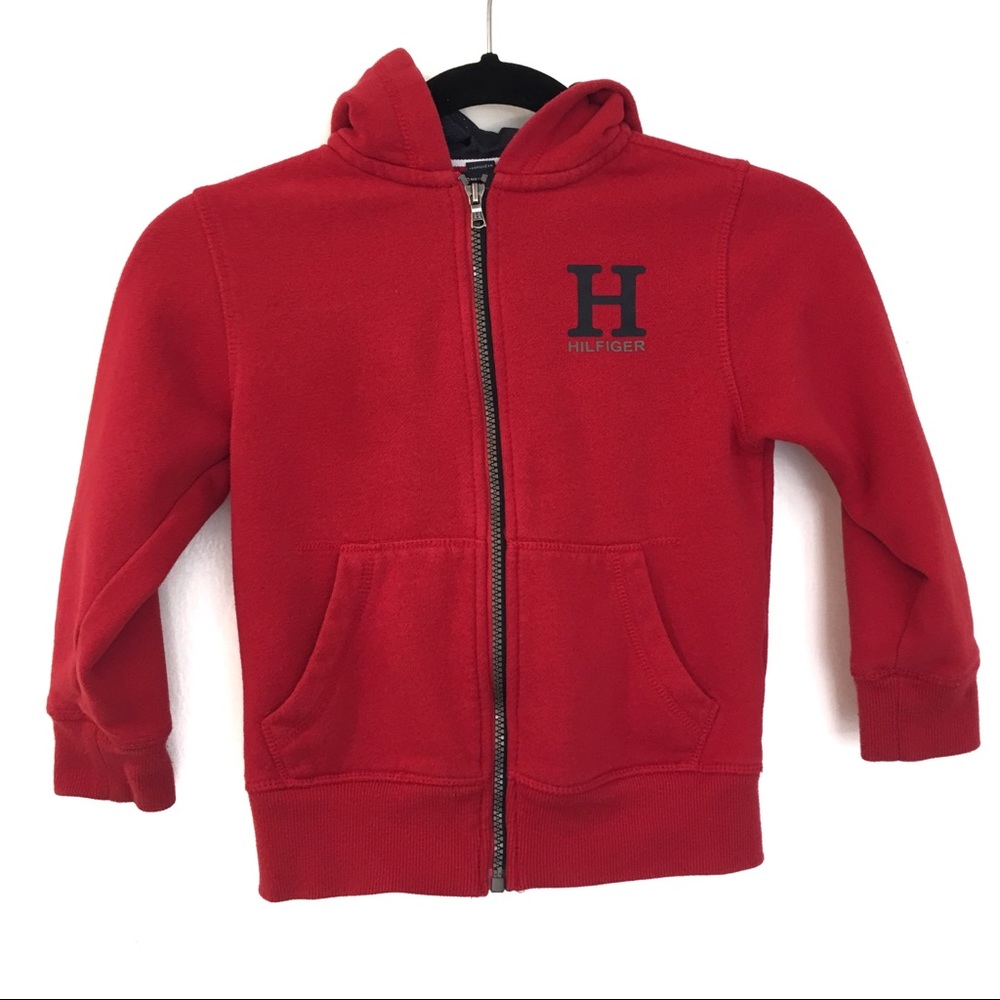[TOMMY HILFIGER] Kids Zipped Hoodie Jacket Size 6